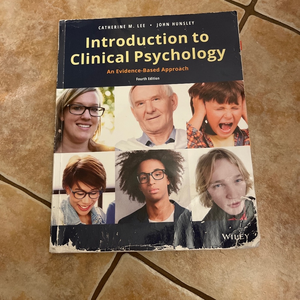 Introduction to Clinical Psychology: An Evidence-Based Approach